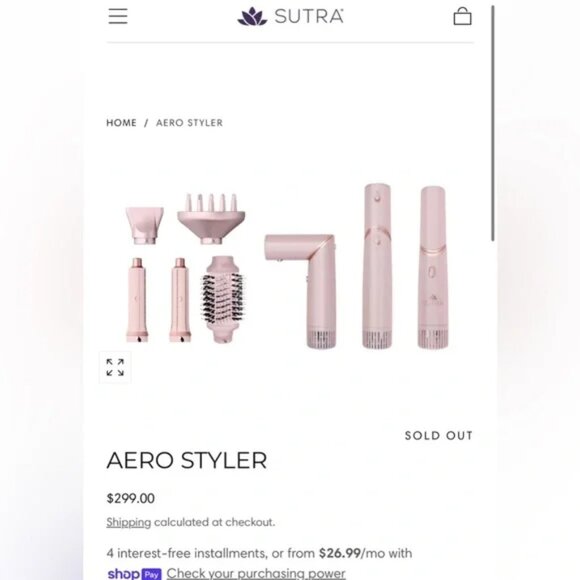 Sutra Aero Styler - New in Box! - Picture 6 of 7